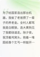 为了造出光刻机，我偷光全家养老金